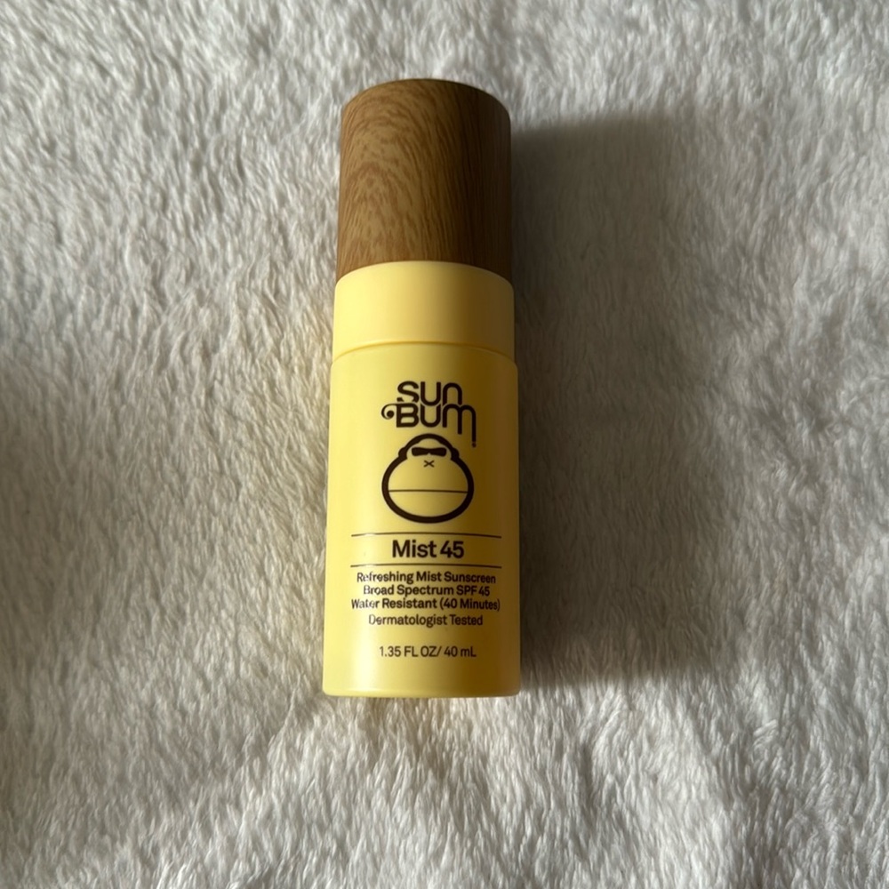 Sun Bum Mist 45 travel size sunscreen